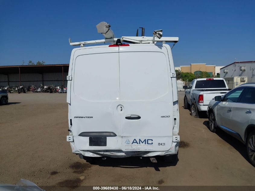 2019 Mercedes-Benz Sprinter 1500 High Roof I4/Standard Roof I4 VIN: WD4PE7ED6KT011421 Lot: 39689430