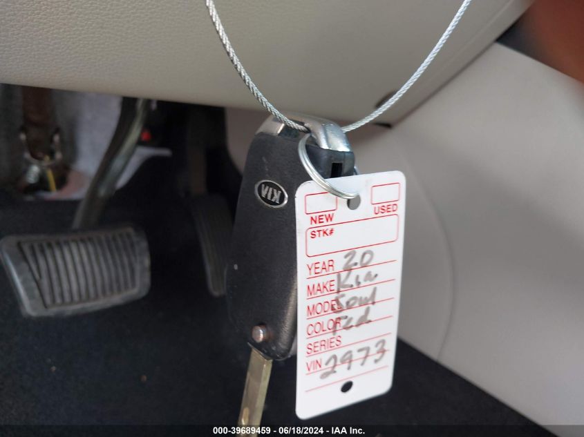 2020 Kia Soul Lx VIN: KNDJ23AU3L7702973 Lot: 39689459