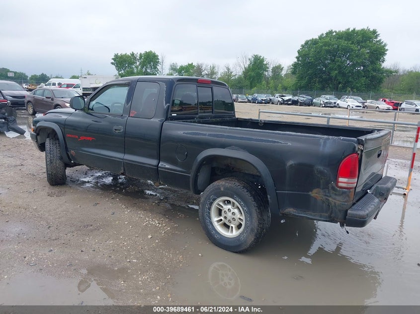 1998 Dodge Dakota Slt/Sport VIN: 1B7GG22Y2WS733463 Lot: 39689461