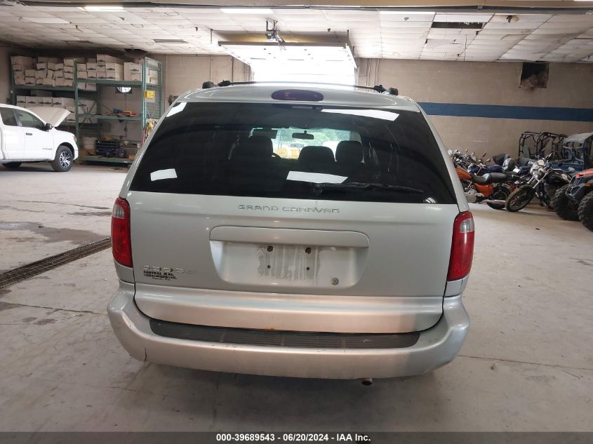 2005 Dodge Grand Caravan VIN: 1D4GP24R05B193781 Lot: 39689543