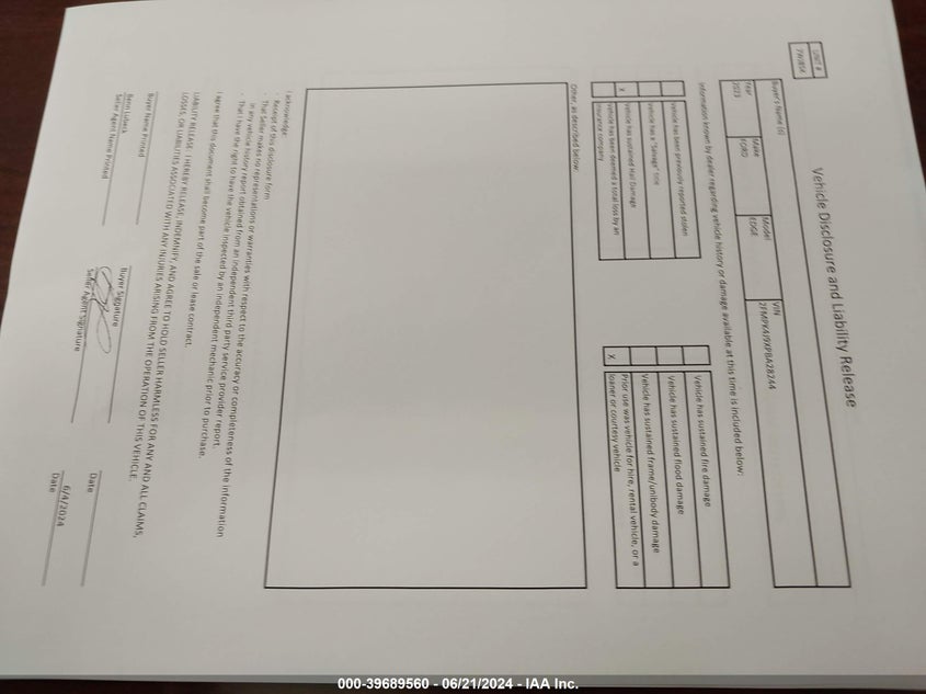 2023 Ford Edge Sel VIN: 2FMPK4J9XPBA28244 Lot: 39689560