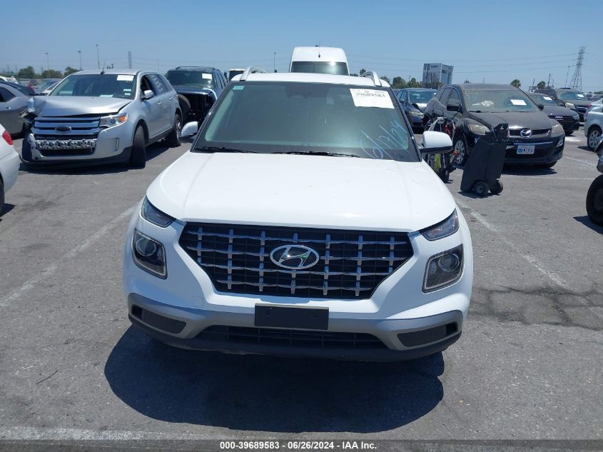 2024 Hyundai Venue Sel/Limited VIN: KMHRC8A34RU303371 Lot: 39689583