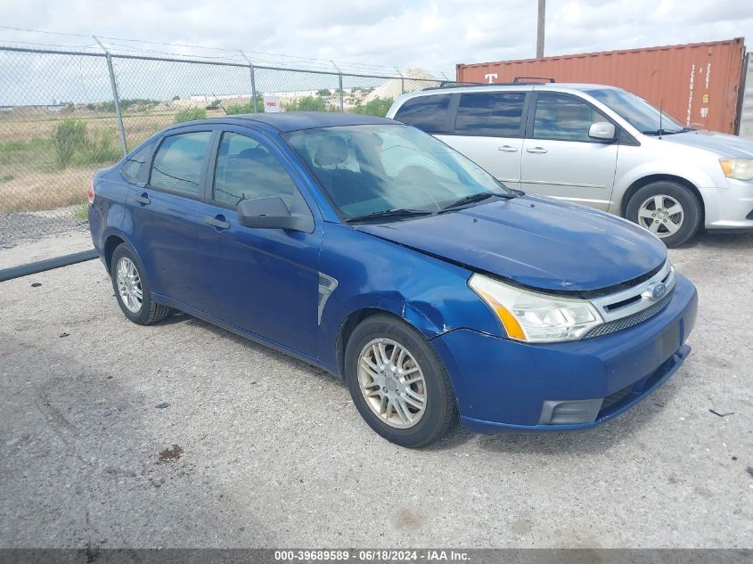 2008 Ford Focus Se/Ses VIN: 1FAHP35N28W295623 Lot: 39689589