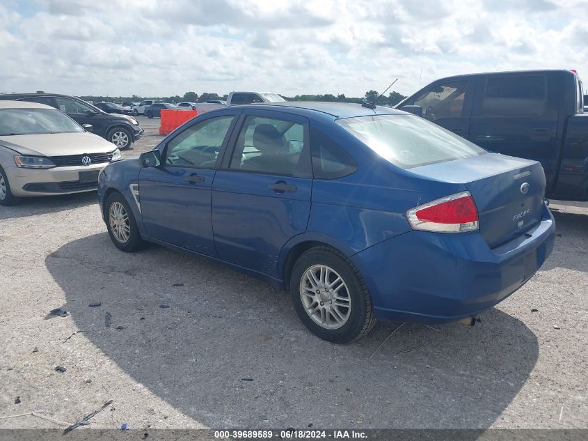 2008 Ford Focus Se/Ses VIN: 1FAHP35N28W295623 Lot: 39689589