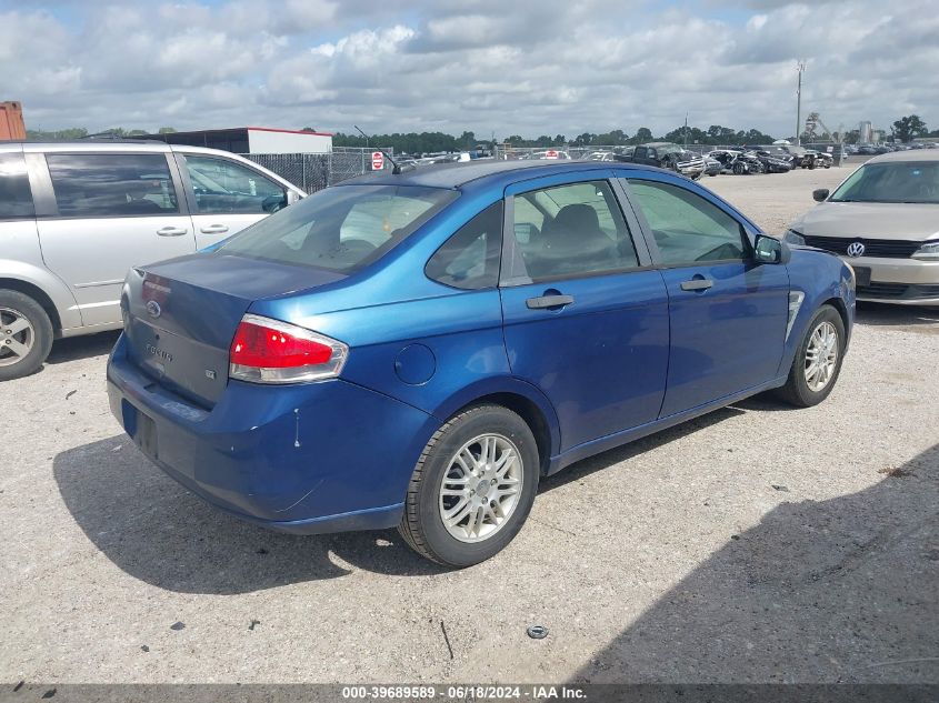 2008 Ford Focus Se/Ses VIN: 1FAHP35N28W295623 Lot: 39689589