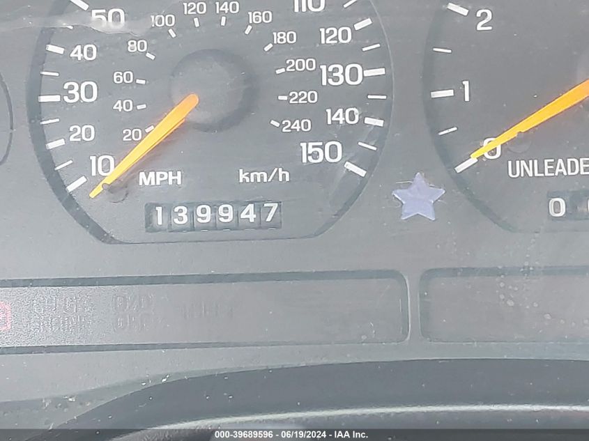 1998 Ford Mustang Gt VIN: 1FAFP45X4WF243129 Lot: 39689596