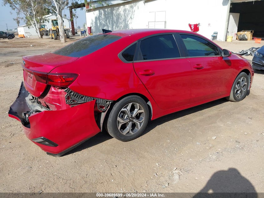 2021 KIA FORTE 2.0L I-4 DOHC, VVT, (VIN: 3KPF24AD8ME324453