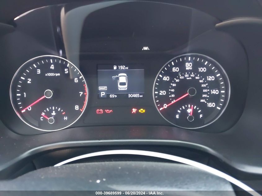 2021 KIA FORTE 2.0L I-4 DOHC, VVT, (VIN: 3KPF24AD8ME324453