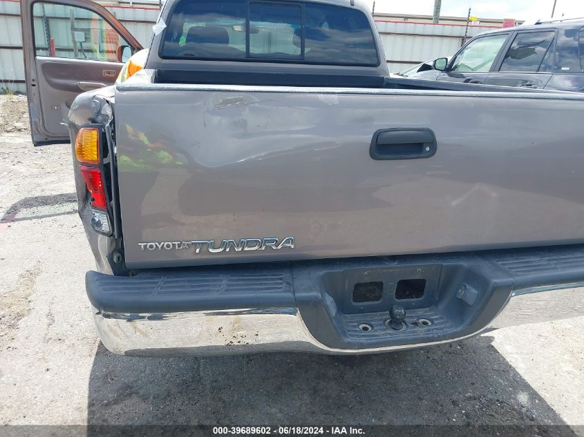 2000 Toyota Tundra Sr5 VIN: 5TBRN3416YS074649 Lot: 39689602