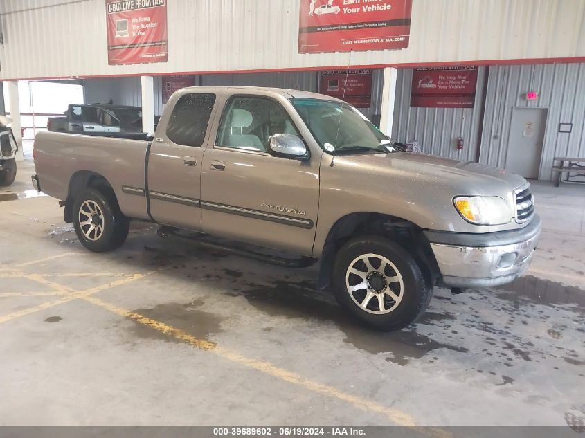 2000 Toyota Tundra Sr5 VIN: 5TBRN3416YS074649 Lot: 39689602