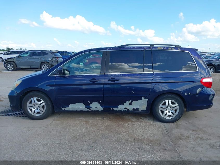 2007 Honda Odyssey Ex-L VIN: 5FNRL38737B060044 Lot: 39689603