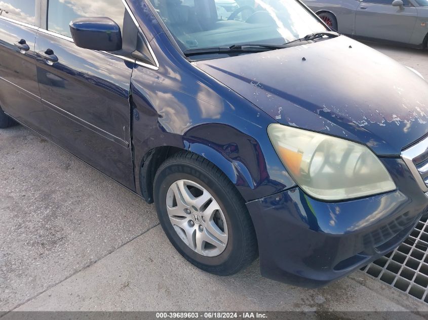 2007 Honda Odyssey Ex-L VIN: 5FNRL38737B060044 Lot: 39689603