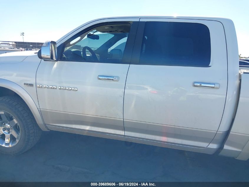 2012 Ram 1500 Laramie VIN: 1C6RD7NT9CS110827 Lot: 39689606