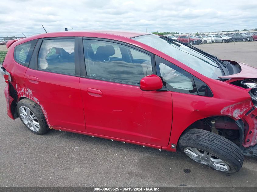 2010 Honda Fit Sport VIN: JHMGE8G40AC033232 Lot: 39689625