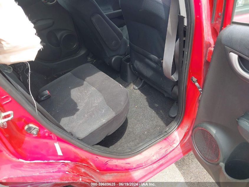 2010 Honda Fit Sport VIN: JHMGE8G40AC033232 Lot: 39689625