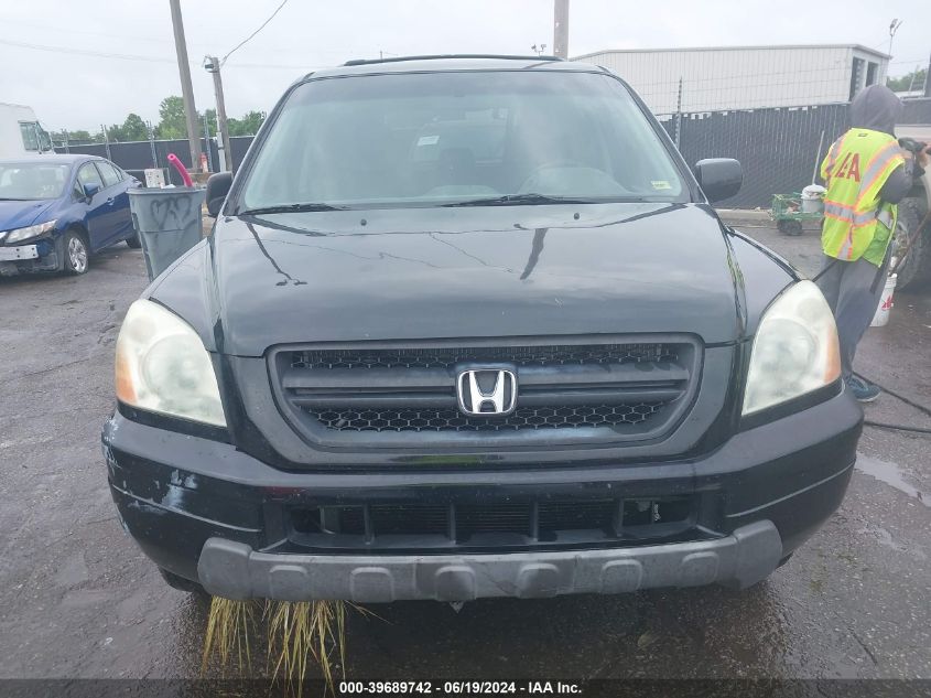 2004 Honda Pilot Ex-L VIN: 2HKYF18544H532724 Lot: 39689742