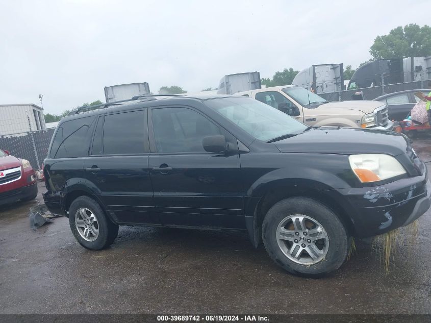 2004 Honda Pilot Ex-L VIN: 2HKYF18544H532724 Lot: 39689742