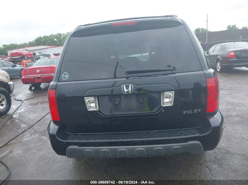 2004 Honda Pilot Ex-L VIN: 2HKYF18544H532724 Lot: 39689742