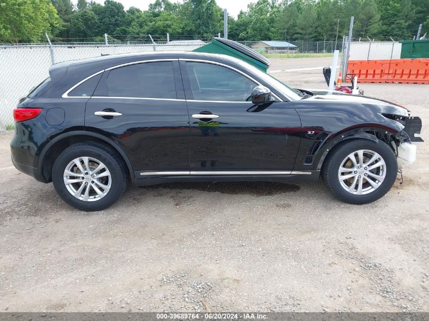 2016 Infiniti Qx70 VIN: JN8CS1MU1GM670254 Lot: 39689764