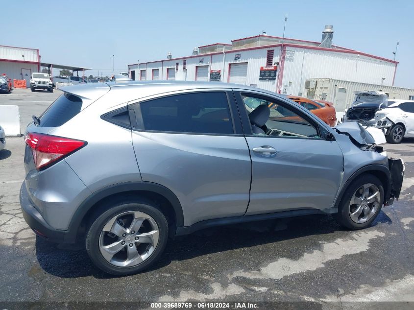 2018 Honda Hr-V Lx VIN: 3CZRU5H36JG701771 Lot: 39689769