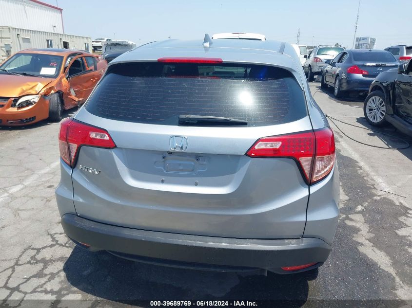 2018 Honda Hr-V Lx VIN: 3CZRU5H36JG701771 Lot: 39689769