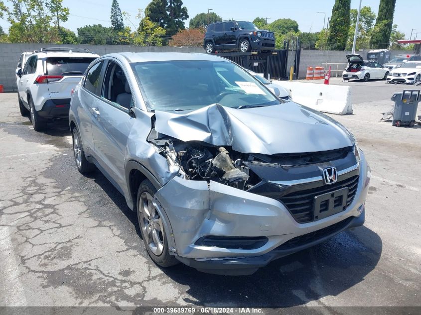 2018 Honda Hr-V Lx VIN: 3CZRU5H36JG701771 Lot: 39689769