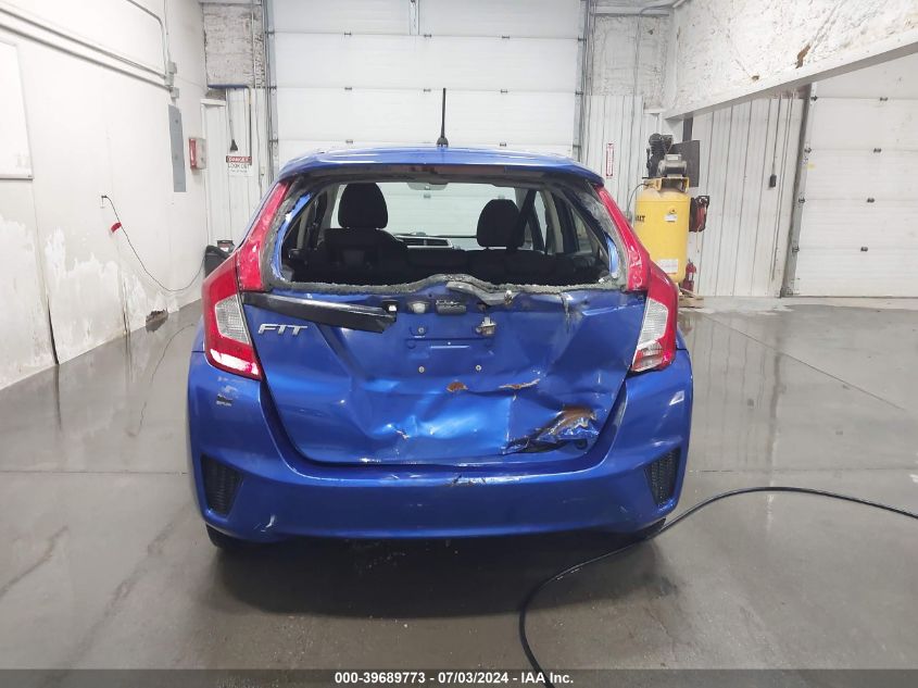 2016 Honda Fit Lx VIN: JHMGK5H5XGX003932 Lot: 39689773