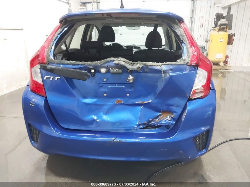 2016 Honda Fit Lx VIN: JHMGK5H5XGX003932 Lot: 39689773