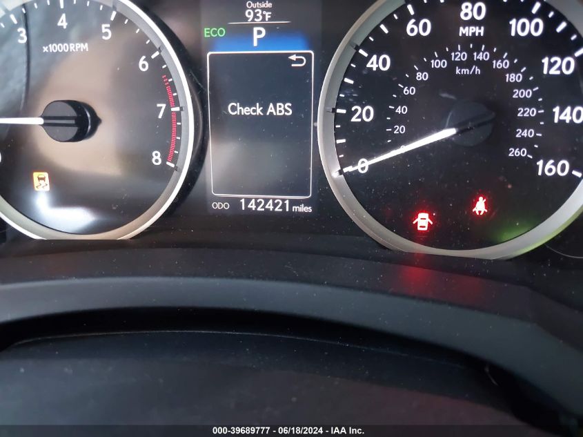 2015 Lexus Is 250 VIN: JTHBF1D22F5076158 Lot: 39689777