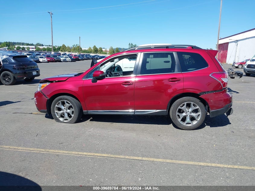 2016 Subaru Forester 2.5I Touring VIN: JF2SJAXC8GH546974 Lot: 39689784