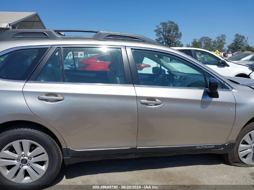 2017 Subaru Outback 2.5I VIN: 4S4BSAAC5H3202632 Lot: 39689790