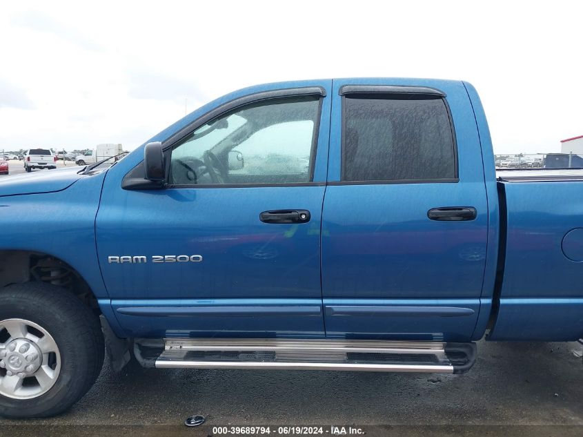 2003 Dodge Ram 2500 Slt/Laramie/St VIN: 3D7KU28613G813824 Lot: 39689794