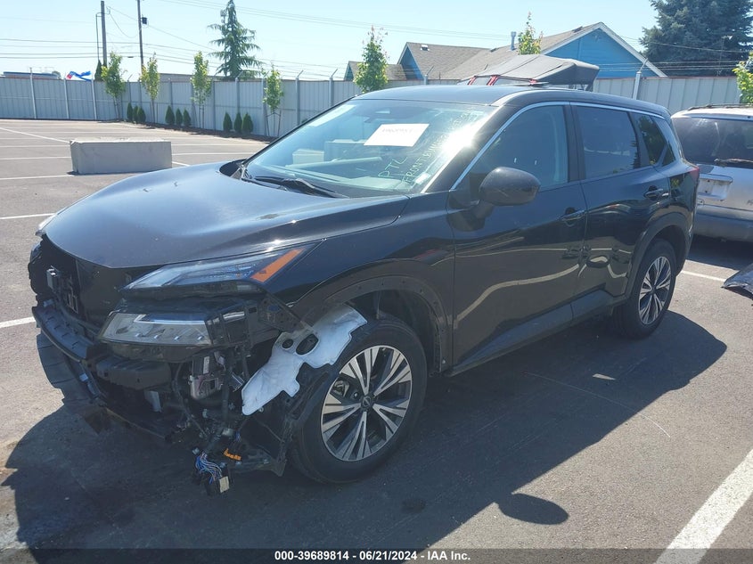 VIN 5N1BT3BA7PC831491 2023 NISSAN ROGUE SV FWD