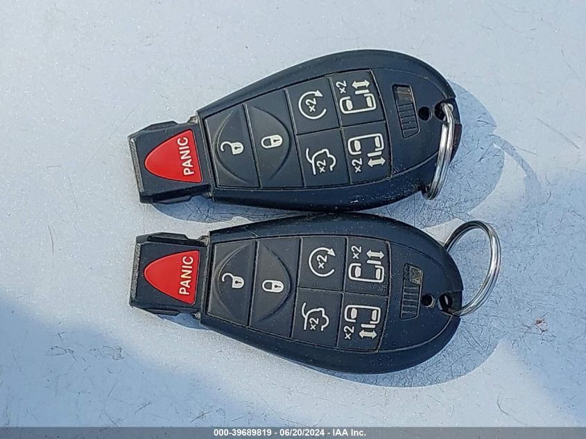 2016 Dodge Grand Caravan Sxt VIN: 2C4RDGCG0GR193022 Lot: 39689819