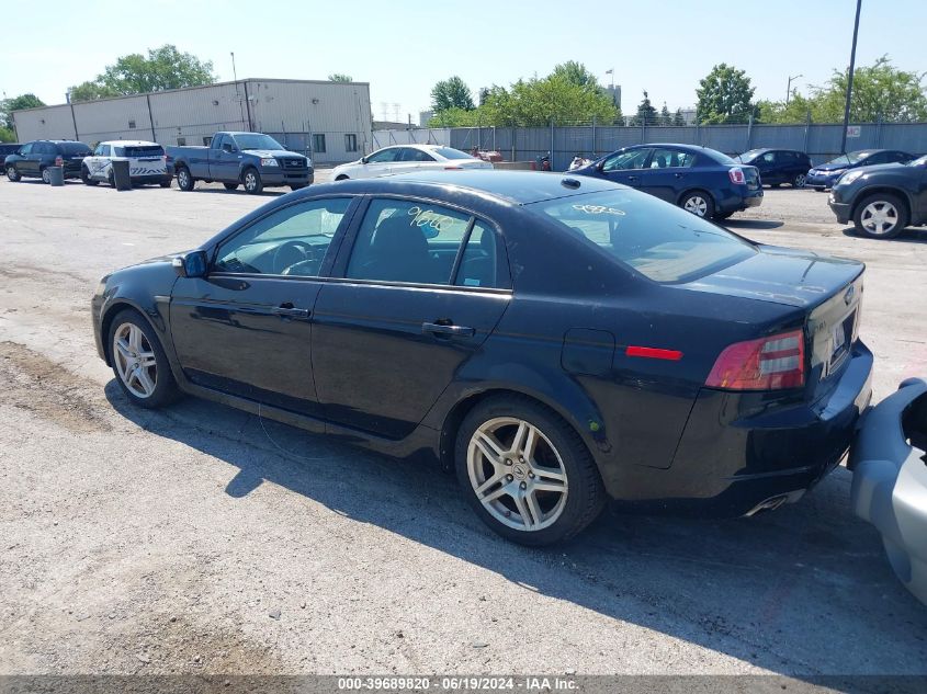 2008 Acura Tl 3.2 VIN: 19UUA66248A028143 Lot: 39689820