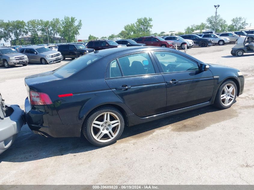 2008 Acura Tl 3.2 VIN: 19UUA66248A028143 Lot: 39689820