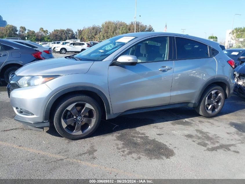 2018 Honda Hr-V Ex VIN: 3CZRU5H50JG704022 Lot: 39689832