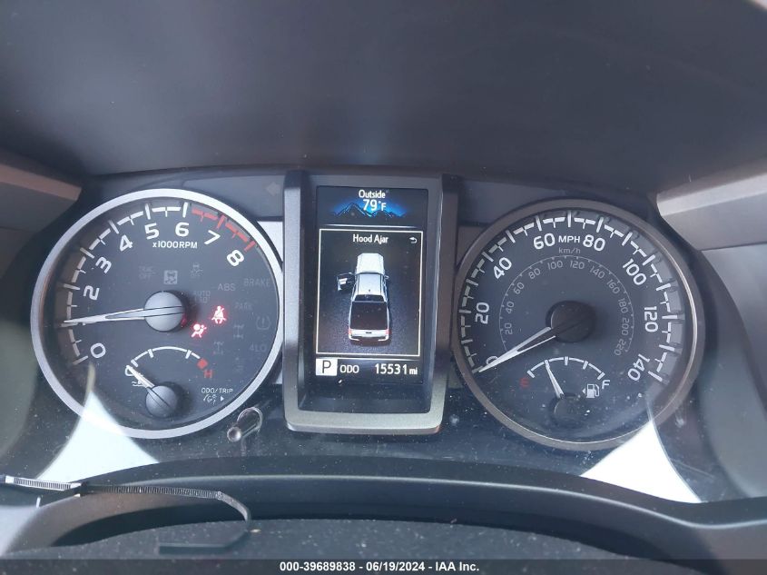 2023 Toyota Tacoma Trd Off Road VIN: 3TYCZ5AN3PT169743 Lot: 39689838