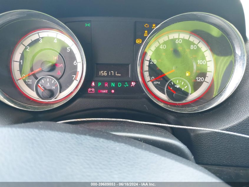 2014 Dodge Grand Caravan Sxt VIN: 2C4RDGCG2ER172931 Lot: 39689853