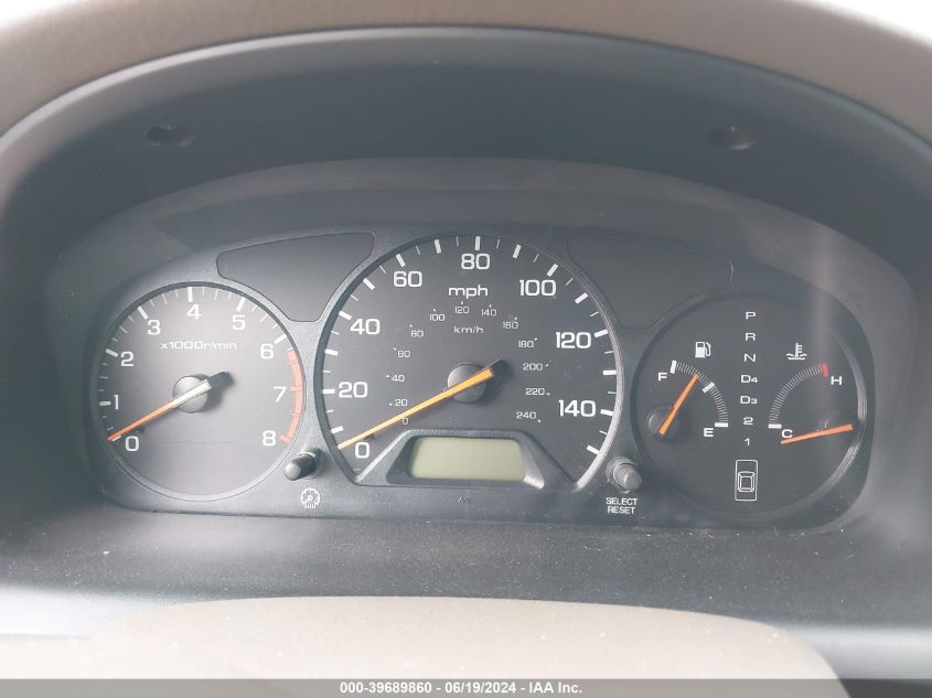 2000 Honda Accord Dx VIN: 1HGCF8649YA037186 Lot: 39689860