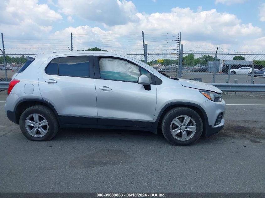 2019 Chevrolet Trax Ls VIN: 3GNCJKSB4KL338969 Lot: 39689863