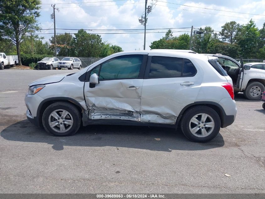 2019 Chevrolet Trax Ls VIN: 3GNCJKSB4KL338969 Lot: 39689863