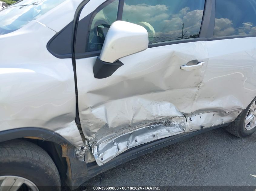 2019 Chevrolet Trax Ls VIN: 3GNCJKSB4KL338969 Lot: 39689863