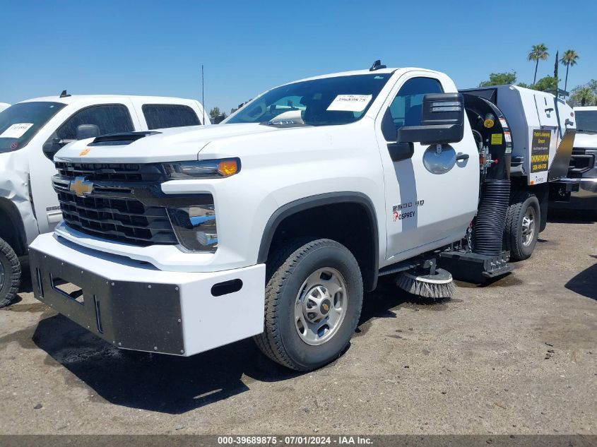 2024 Chevrolet Silverado 2500Hd Work Truck VIN: 1GB0WLE76RF298249 Lot: 39689875