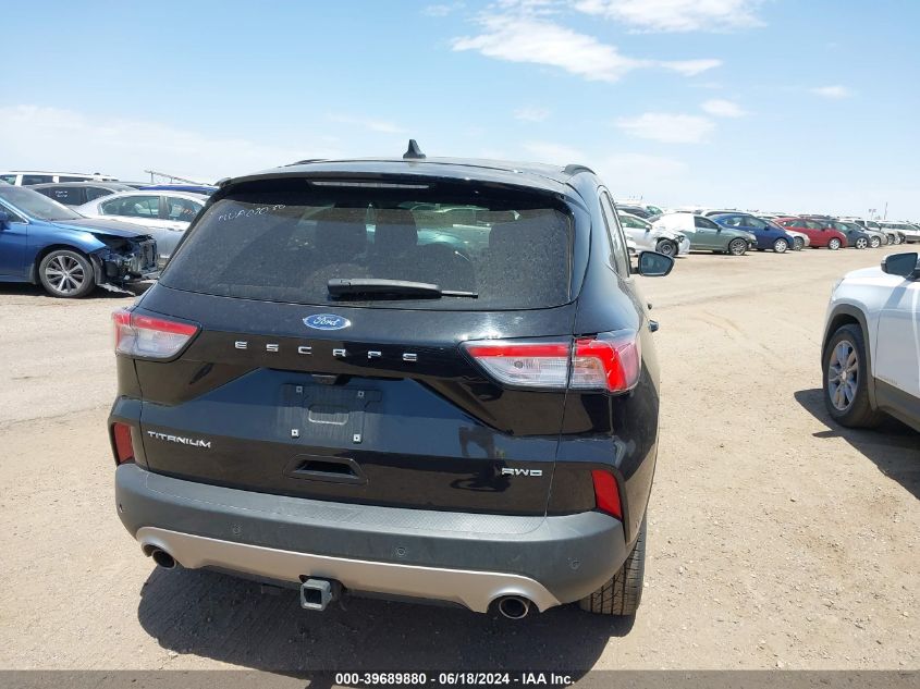 2022 Ford Escape Titanium VIN: 1FMCU9J96NUA07050 Lot: 39689880