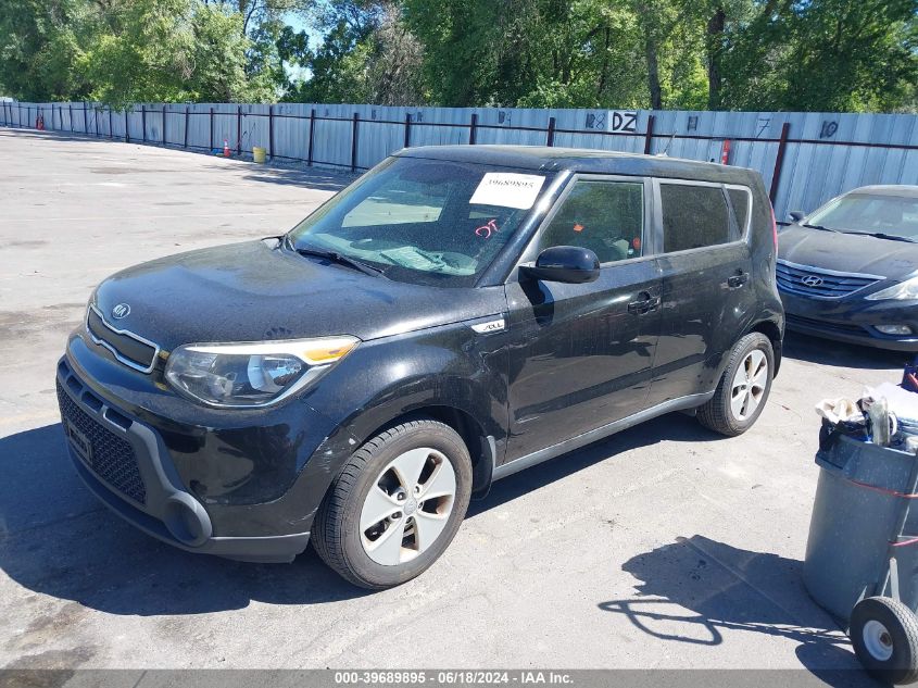 2015 Kia Soul VIN: KNDJN2A20F7805479 Lot: 39689895