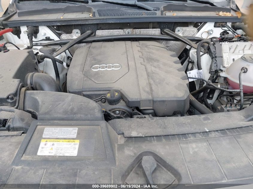 2023 Audi Q5 Premium Plus 45 Tfsi S Line Quattro VIN: WA1EAAFYXP2051407 Lot: 39689902