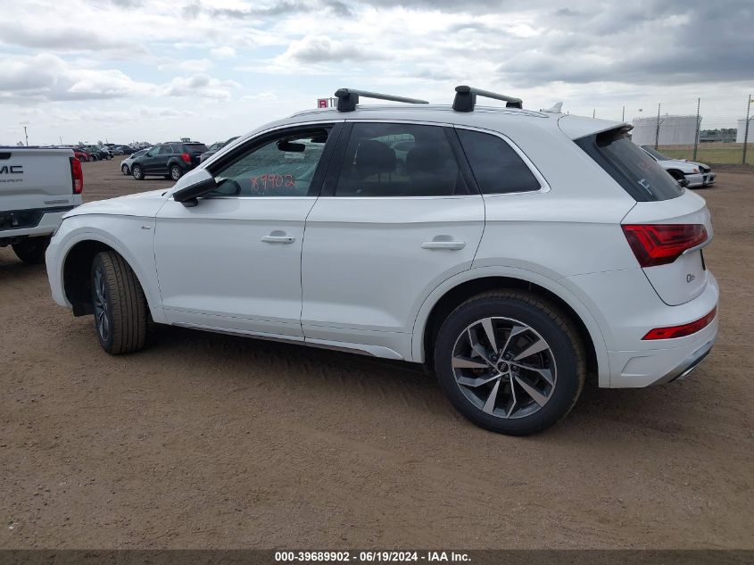 2023 Audi Q5 Premium Plus 45 Tfsi S Line Quattro VIN: WA1EAAFYXP2051407 Lot: 39689902