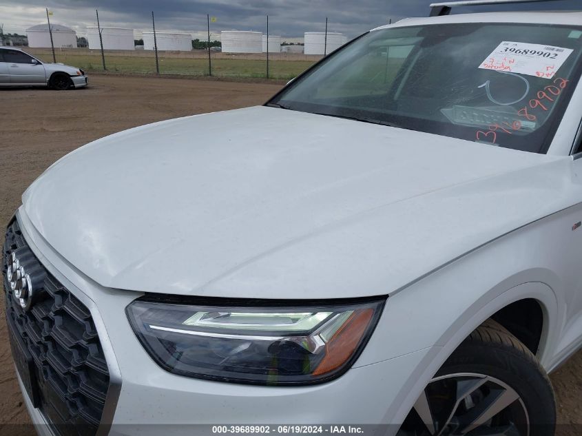 2023 Audi Q5 Premium Plus 45 Tfsi S Line Quattro VIN: WA1EAAFYXP2051407 Lot: 39689902