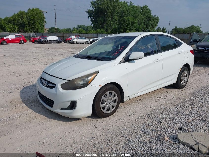 2014 Hyundai Accent Gls VIN: KMHCT4AE9EU726389 Lot: 39689906